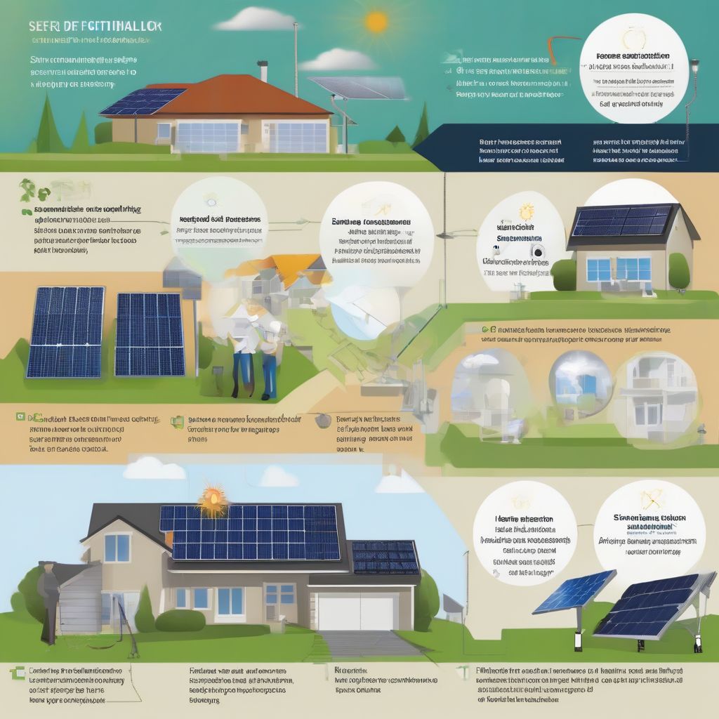 Solar panel installation steps